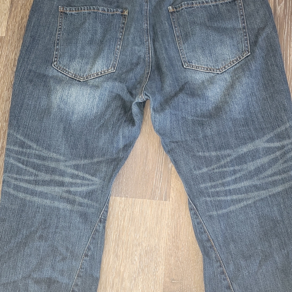 Monthorigin Patchwork Distressed Jeans - image 6